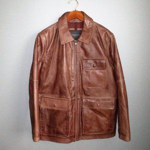 Men's Andrew Marc 100% Leather Coat NWOT
